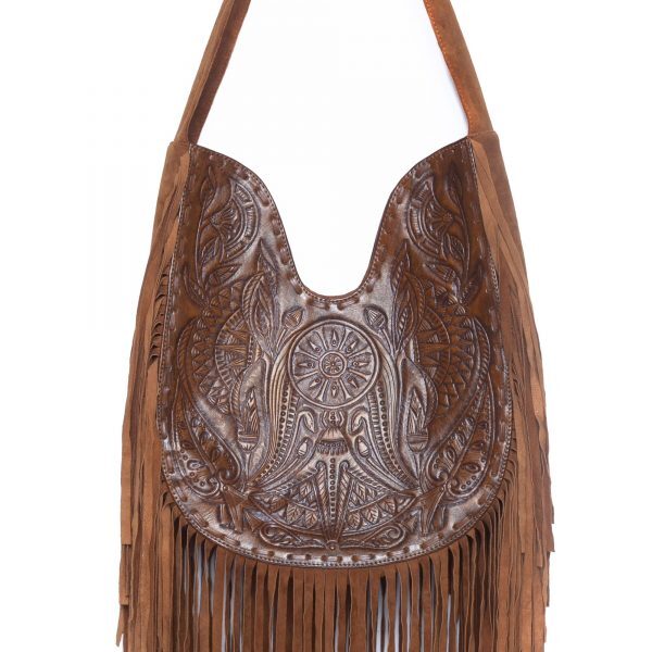 Cleopatra Bag Antique Medium Brown/ Dark Tan - Image 5